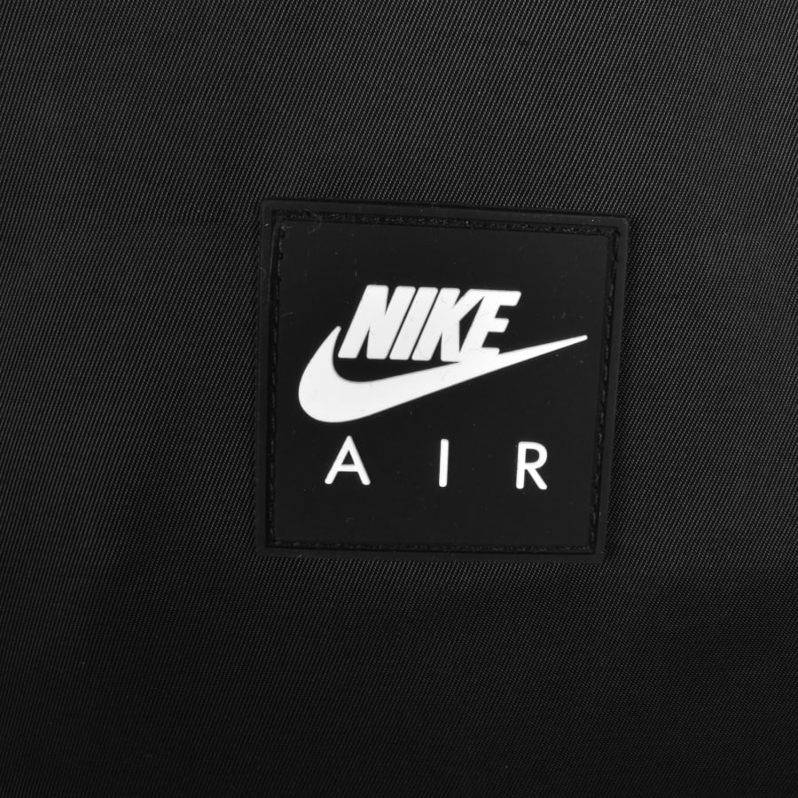 Genuine Nike Varsity Jacket Black w/Black Leather - Nike 25